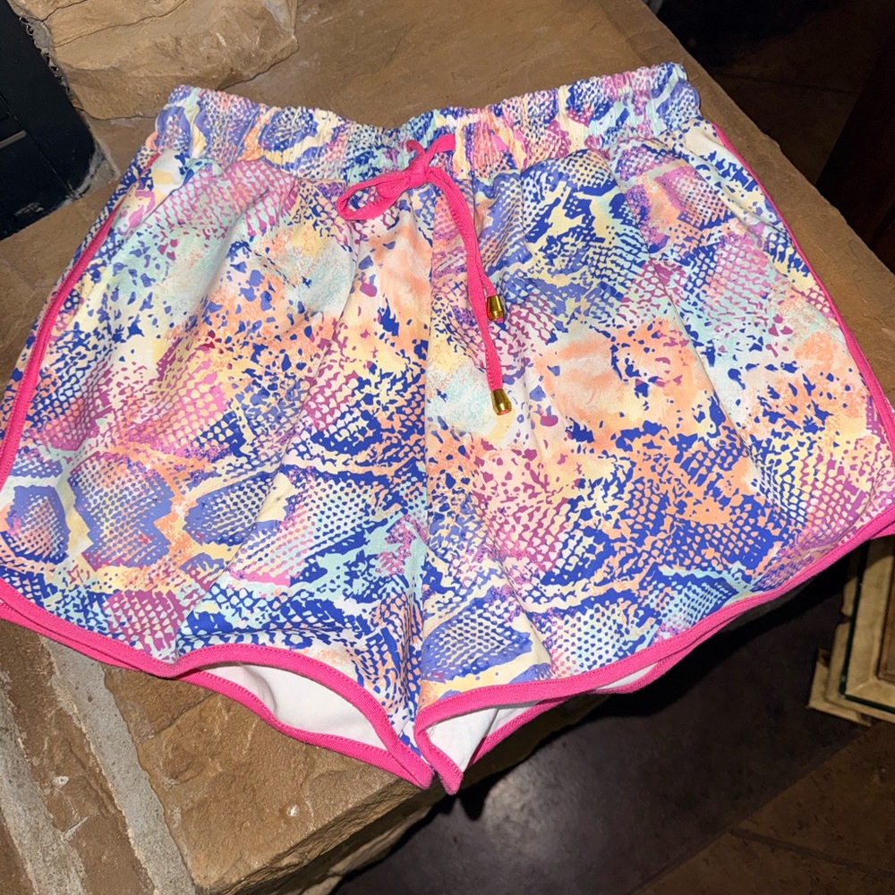 Vibrant Multicolor Athletic Shorts for Women